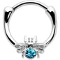 16G 5/16 Blue Gem Ultra Fly Cartilage Clicker
