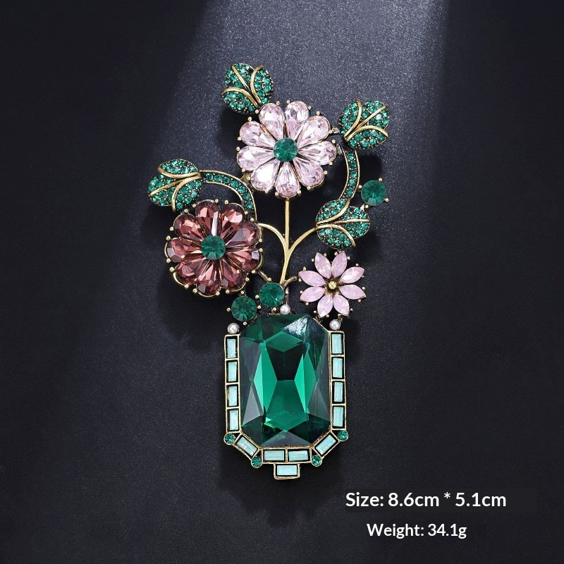 Luxurious Elegant Clothing Brooch For Men And Women