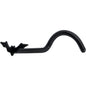 20G 1/4 Black Anodized Itty Bitty Bat Left Side Nose Screw
