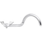 20G 1/4 Itty Bitty Bat Left Side Nose Screw