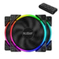 Overclocking three RGB chassis fan