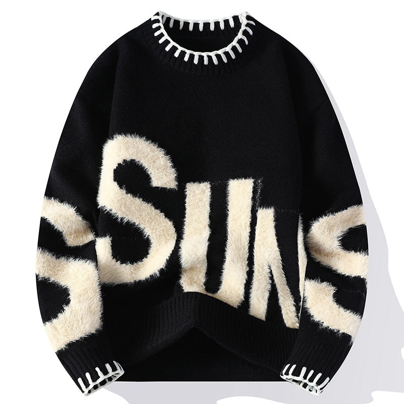 Casual Sweater Men's Long Sleeved Sweater Men's Clothing