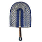 Traditional Handwoven Straw Fan for Wall Art Decorative Fan for Summer Party Drop Shipping