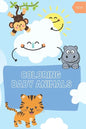 COLORING Baby Animals: : A Coloring Book Featuring 60 Incredibly Cute Baby Animals from Ocean, Jungle, Farm - Paperback