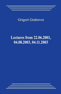 Lectures from 22.06.2001, 04.08.2003, 04.11.2003 - Paperback