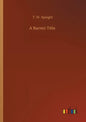 A Barren Title - Paperback