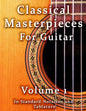 Classical Masterpieces for Guitar Volume 1: in Standard Notation and Tablature - Paperback