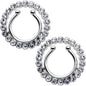 Clip On Fake Nipple Ring Set - Pink, Blue or Clear