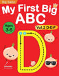 My First Big ABC Book Vol.2: Preschool Homeschool Educational Activity Workbook with Sight Words for Boys and Girls 3 - 5 Year Old: Handwriting Practi - Paperback