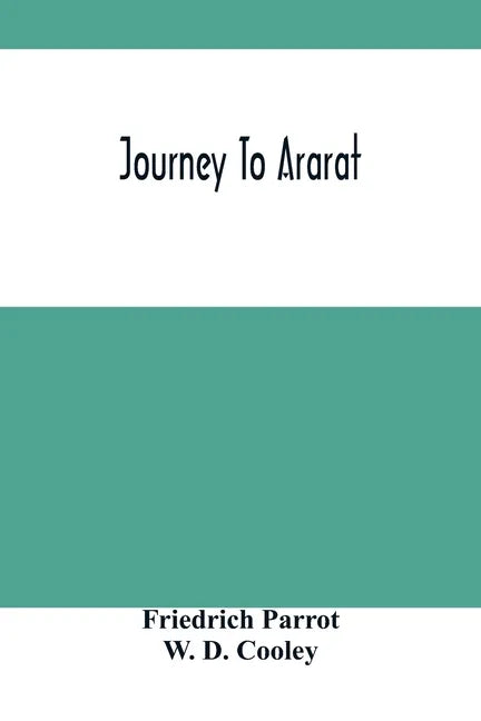 Journey To Ararat - Paperback