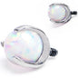 16G 4mm Synthetic Opal Internally Threaded Replacement Ball