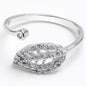 Midi Ring Clear Gem Leaf Toe Ring
