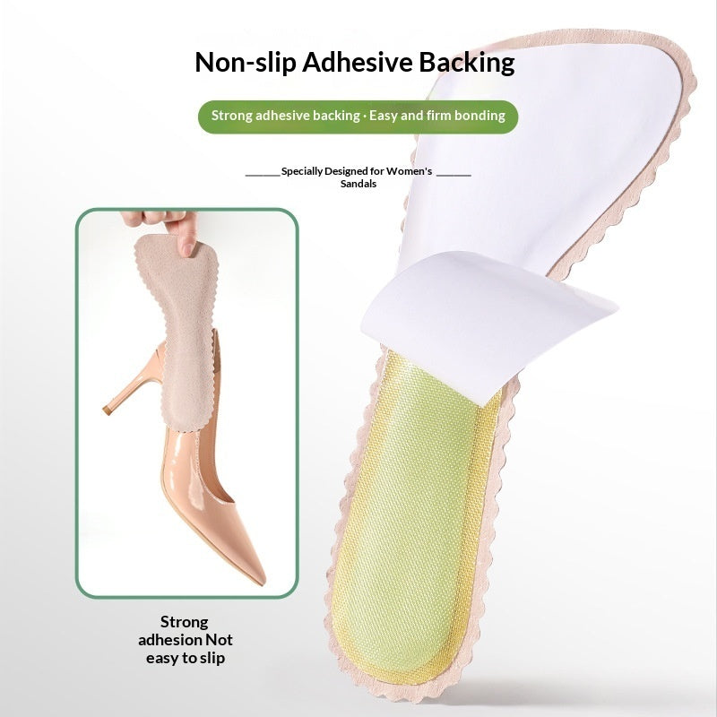 Self-adhesive Breathable High-heel Insolesperfect For Sweaty Feet