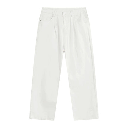 Wide Leg Jeans with Pockets