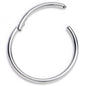18G 1/2 316L Surgical Steel Precision Hinged Segment Hoop
