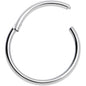 20G 9mm ASTM F-136 Titainum Percision Hinged Segment Hoop