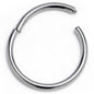 18G 3/8 ASTM F-136 Titainum Precision Hinged Segment Hoop