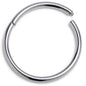 18G 7/16 ASTM F-136 Titainum Percision Hinged Segment Hoop