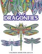 Dragonflies Coloring Book for Adults: Stress Relieving Dragonfly, Flower and Garden Theme - Paperback
