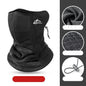 Plus velvet heat gathering cycling mask face towel