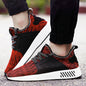 Flying weaving running shoes