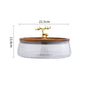 Glass Fruit Pot Coffee Table Snack Storage Box