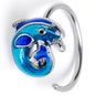 20G 5/16 Dolphin Blue Beauty Nose Hoop