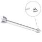 14G Internally Threaded Flying Arrow Industrial Barbell 38mm