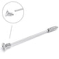 14G Internally Threaded Optical Illusion Industrial Barbell 38mm