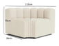 Lamb Velvet Curved Sofa Combination