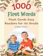 1000 First Words Flash Cards Easy Readers for 1st Grade English French: I can read books my first flashcards of full sight word list with pictures and - Paperback