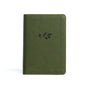 KJV Large Print Compact Reference Bible, Olive Leathertouch - Imitation Leather