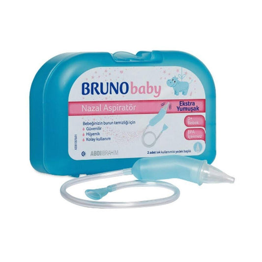 Bruno Baby Nasal Aspirator - Safe, Hygienic & Easy to Use for Infants