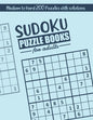 Sudoku: Sudoku Puzzle books for adults Medium to Hard: suduko puzzle books for adults medium to hard 200 Medium to Hard Sudoku - Paperback