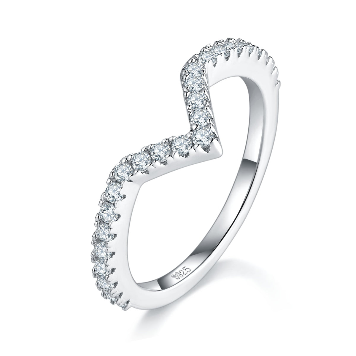 Princess Cut Moissanite Engagement Ring Set S925 Silver, 1 Carat D Color VVS1 Wedding Band With GRA Certificate, US Size 5-9.