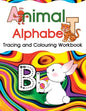 Animal Alphabet: Tracing and Colouring Workbook - Paperback