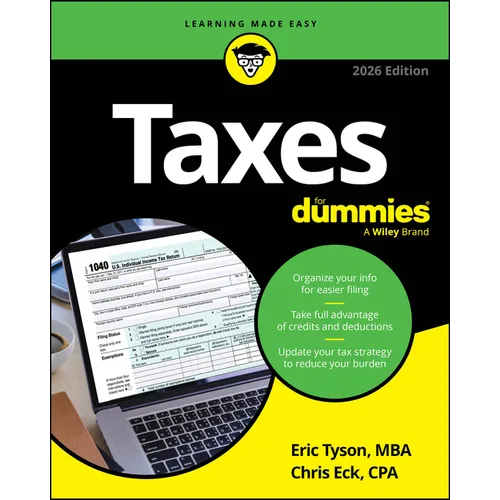 Taxes for Dummies, 2026 Edition - Paperback