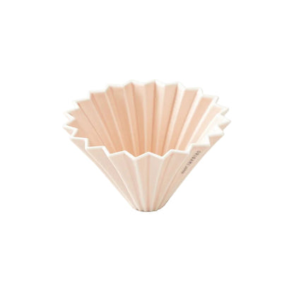Origami - Pour Over Coffee Dripper - Porcelain - Matte Pink