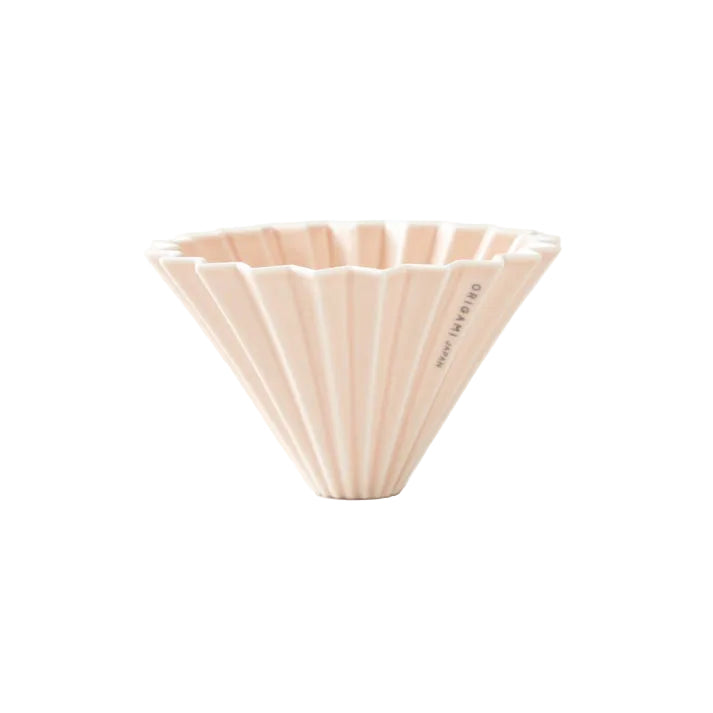 Origami - Pour Over Coffee Dripper - Porcelain - Matte Pink