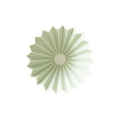 Origami - Pour Over Coffee Dripper - Porcelain - Matte Green
