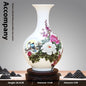 Jingdezhen Ceramics Chinese Style Vase with Base