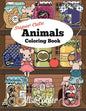 Super Cute Animals Coloring Book - Paperback