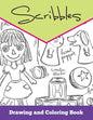 Scribbles: Drawing and Coloring Book - Paperback