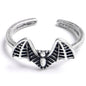 Gothic Bat Halloween Adjustable Toe Ring