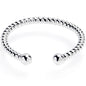 Rope Style Textured Look Adjustable Toe Ring