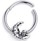 16G 3/8 Mushrooms on the Moon Hinged Segment Ring