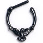16G 5/16 Black Raven Bird Cartilage Clicker