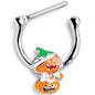 16G 5/16 Mummy Pumpkin Jack OLantern Cartilage Clicker