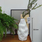 Simple Modern Black And White Geometric Ceramic Vase Ornaments