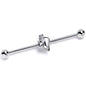 14G Clear Gem Strawberry Love Heart Industrial Barbell 38mm